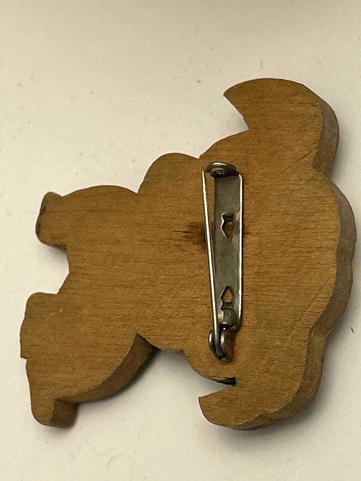 Vintage Wooden Google Eyes Dog Pin Brooch Figural 1930 40’s Cute Puppy - Vintage Jewelry Collective