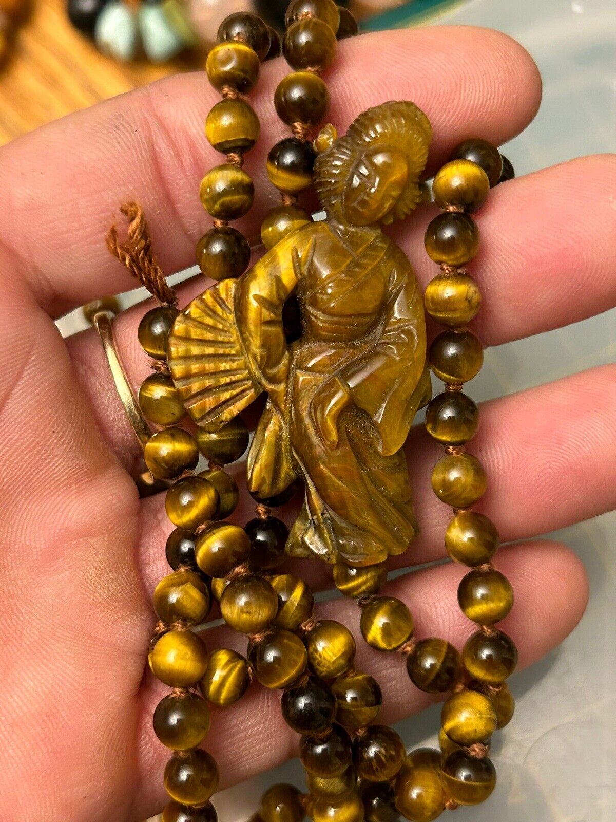 Antique  Beaded Necklace