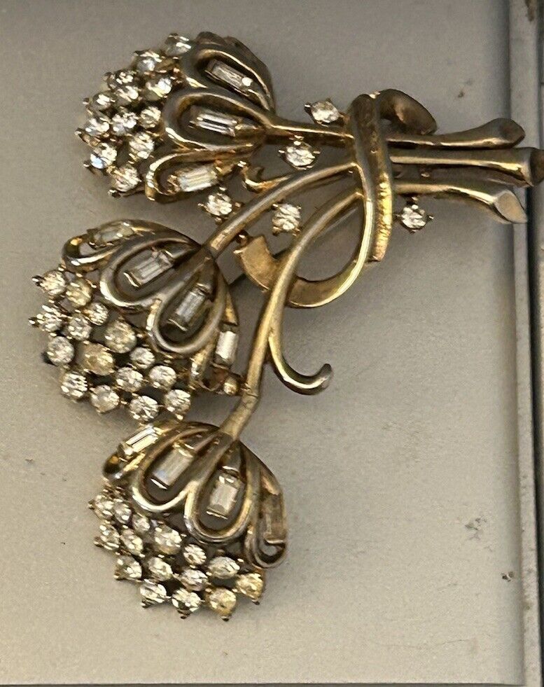 Crown Trifari Brooch 