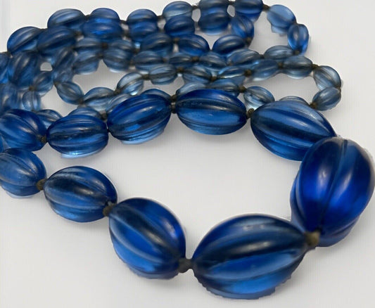 Beautiful Blue Glass Necklace